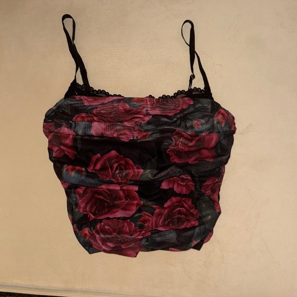 Sexy floral lace top - Picture 5 of 7